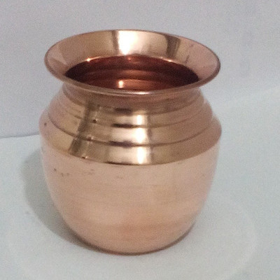 

grent Copper Kalash(Height: 3 inch, Brown)