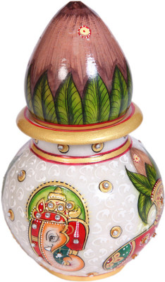 

JaipurCrafts Marble Kalash(Height: 4 inch, Multicolor)