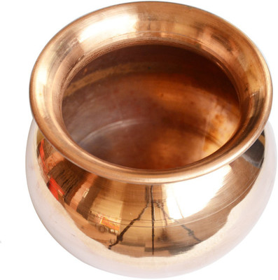 

Frabjous Copper Kalash (Lota) Copper Kalash(Height: 5 inch, Brown)