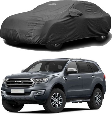 CARMATE Car Cover For Ford Endeavour (With Mirror Pockets)(Grey, For 2019 Models)