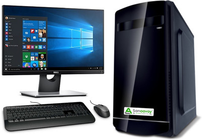 sanaavay Intel Core i5 (4 GB / 120 GB / Windows 10) Assembled Desktop Computer(19.5 inch Display)