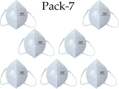 Oricum C295-1005 Non woven White Mouth Nose Cover Anti-pollution ,Washable ,Smoke allergy Mask (Pack of 7) sku1005-c295 non woven-(Pack of 7)  (White, Free Size, Pack of 7)