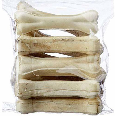 Paaltu Pressed Dog Bone 4 inch bone 10 Pieces Chicken Dog Chew(800 g, Pack of 10)