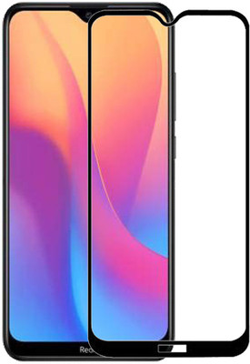 HOBBYTRONICS Edge To Edge Tempered Glass for Redmi 8A(Pack of 1)