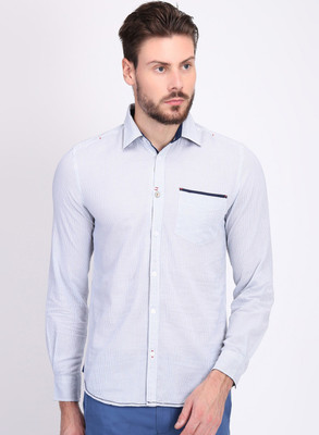 LA LOFT Men Solid Casual Multicolor Shirt