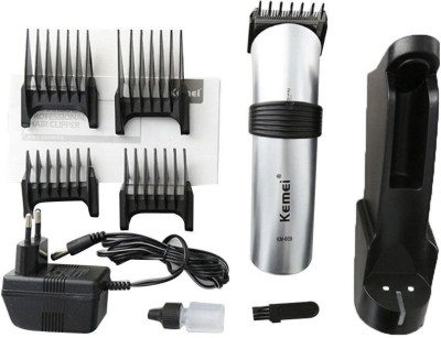 Kemei Professional KM 609 Hair Clipper Runtime: 90 min Trimmer for Men(Silver) Kemei Professional KM 609 Hair Clipper Runtime: 90 min Trimmer for Men(Silver)