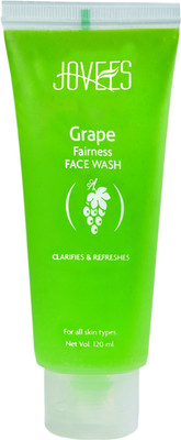 1% OFF on JOVEES Grape Fairness Face Wash(120 ml) 1% OFF on JOVEES Grape Fairness Face Wash(120 ml)