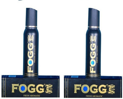 FOGG Fresh Aromatic Deodorant Spray  -  For Men(240 ml, Pack of 2)