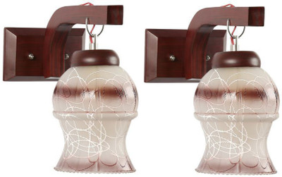 Somil Pendant Wall Lamp Without Bulb(Pack of 2)