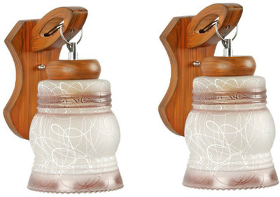 1st Time Pendant Wall Lamp Without Bulb(Pack of 2)