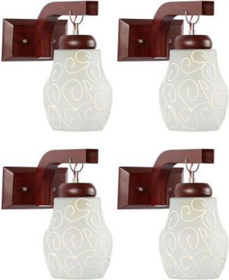 Somil Pendant Wall Lamp Without Bulb(Pack of 4)