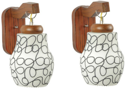 1st Time Pendant Wall Lamp Without Bulb(Pack of 2)
