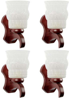 1st Time Wallchiere Wall Lamp Without Bulb(Pack of 4)