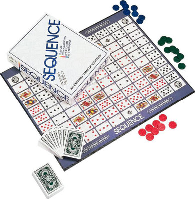 Easybuy Big Size Sequence an Exciting Strategy Family Card and Board Game Strategy & War Games Board Game Strategy & War Board Game