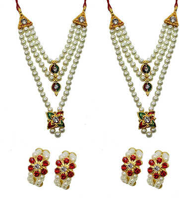 PANKSHRI ENTERPRISE Mother of Pearl Multicolor Jewellery Set(Pack of 1)