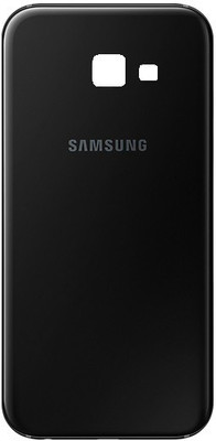 Sandreezz Samsung Galaxy A720 (A7 2017) (with Proper Logo) Back Panel(Black)
