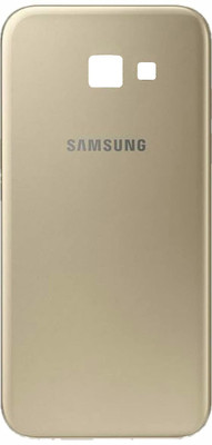 Sandreezz Samsung Galaxy A720 (A7 2017) (with Proper Logo) Back Panel(Gold)