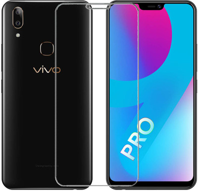 HOBBYTRONICS Tempered Glass Guard for Vivo V9 Pro(Pack of 1)