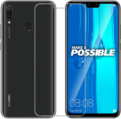 HOBBYTRONICS Tempered Glass Guard for Huawei Y9 2019(Pack of 1)