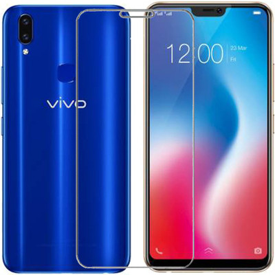 HOBBYTRONICS Tempered Glass Guard for Vivo V9(Pack of 1)