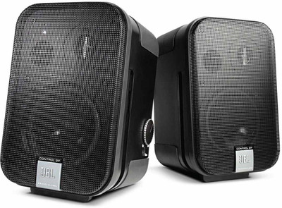 JBL Professional Control 2P Powered Studio Monitor 70 W Laptop/Desktop Speaker (Black, Stereo Channel)