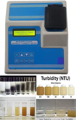 sky technology india STI 407 Microprocessor turbidity/naphelo meter in 2 auto range 0-200, 200-1000 ntu Digital TDS Meter