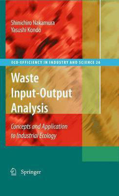 Waste Input-Output Analysis(English, Electronic book text, Nakamura Shinichiro)