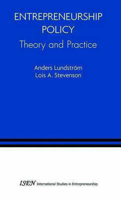 Entrepreneurship Policy(English, Electronic book text, Lundstr m Anders)