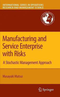 Manufacturing and Service Enterprise with Risks(English, Electronic book text, Matsui Masayuki)