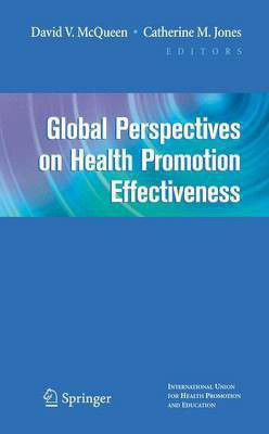 Global Perspectives on Health Promotion Effectiveness(English, Electronic book text, McQueen David V)