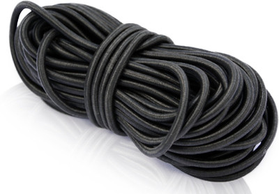 Aakriti Elastic Thread and Cord Black Elastic(40 m)