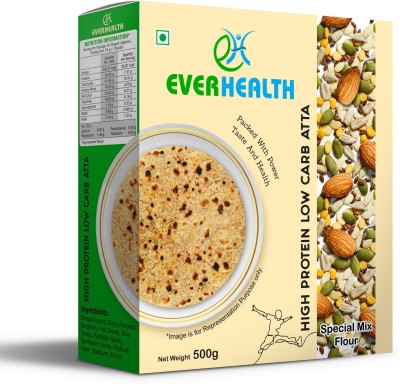 EVERHEALTH High Protein Low Carb Atta - 500gm(0.5 kg)