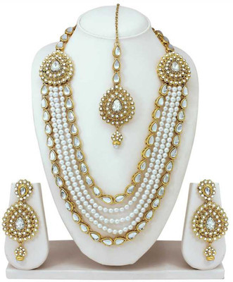 CATALYST Alloy White, Gold Jewellery Set(Pack of 1)