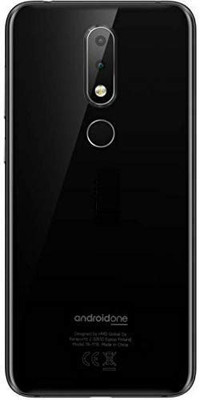 TINGTONG Nokia 6.1+ Plus Back Panel(Black)