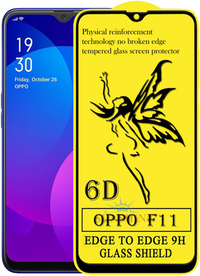 SUNSHINE Edge To Edge Tempered Glass for Oppo F11(Pack of 1)