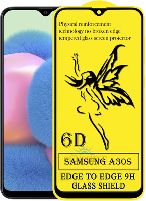 SUNSHINE Edge To Edge Tempered Glass for Samsung Galaxy A30s(Pack of 1)