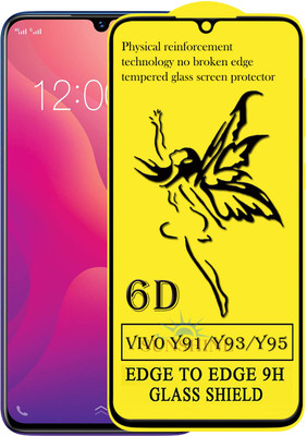 SUNSHINE Edge To Edge Tempered Glass for Vivo Y95(Pack of 1)