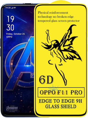 SUNSHINE Edge To Edge Tempered Glass for Oppo F11 Pro(Pack of 1)