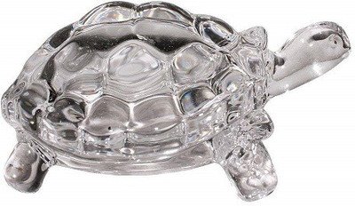 GIRIRAJ COLLECTION Decorative Showpiece  -  5 cm(Crystal, Clear)