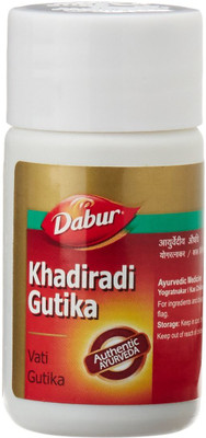 Dabur Khadiradi Gutika PACK OF 5(Pack of 5, 200 Tablets)