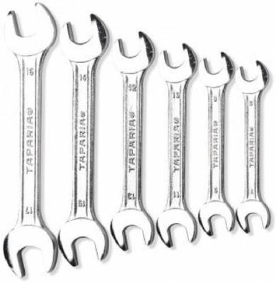 TAPARIA WRENCH SET 01 Double Sided Open End Wrench Set (Pack of 6) Double Sided Open End Wrench