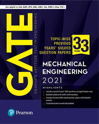 Gate Topic-Wise Previous Years' Solved Question Papers Mechanical Engineering(English, Paperback, unknown)