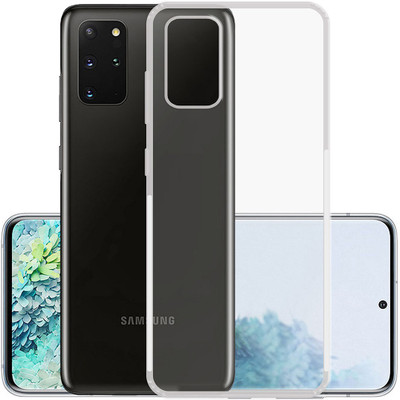 Casotec Back Cover for Samsung Galaxy S20 Plus(Transparent, Silicon, Pack of: 1)