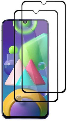 FITSMART Tempered Glass Guard for Samsung Galaxy M21(Pack of 2)