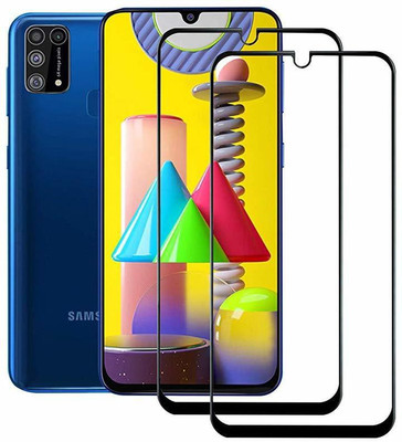 FITSMART Tempered Glass Guard for Samsung Galaxy M21(Pack of 2)