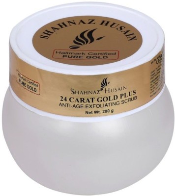 Shahnaz Husain 24 Carat Gold Plus Anti-Age Exfoliating Scrub - 200 Gms. Scrub(200 g)