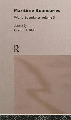 Maritime Boundaries(English, Electronic book text, unknown)