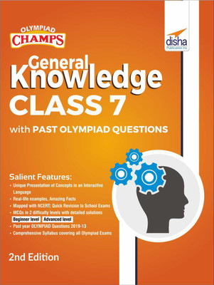 Olympiad Champs General Knowledge Class 7 with Past Olympiad Questions 2nd Edition(English, Paperback, Disha Experts)