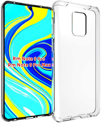 Casotec Back Cover for Mi Redmi Note 9 Pro, Redmi Note 9 Pro Max, Mi Poco M2 Pro(Transparent, Silicon, Pack of: 1)