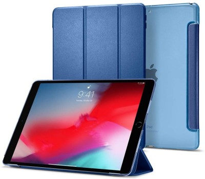 Spigen Smart Fold Flip Cover for Apple iPad Air 10.5 inch(Blue, Shock Proof, Pack of: 1)